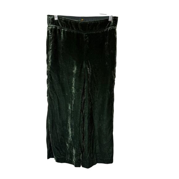 Madewell Velvet Huston Pull-On Crop Pants size S - Picture 1 of 4